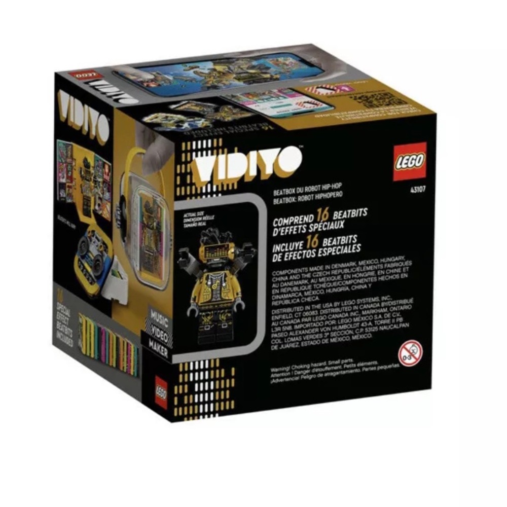 LEGO HipHop Robot BeatBox VIDIYO Music Video Maker 73 Piece #43107 NIB - Picture 4 of 6